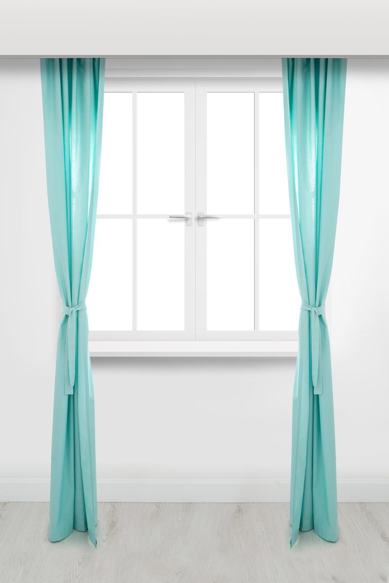 توحد انتقال حراري  Turquoise curtain - babiesonboard