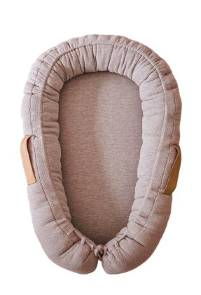 baby nest melange grey waffle4