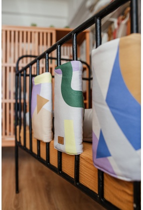 Rácsvédő szett tépőzáras boho