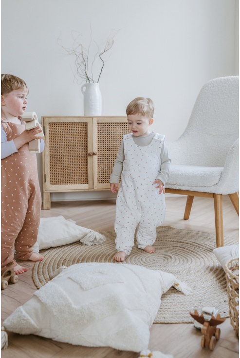 Toddler sleeping bag confetti cappuccino