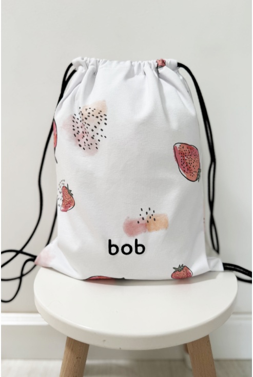 Ovis zsák és tornazsák strawberry