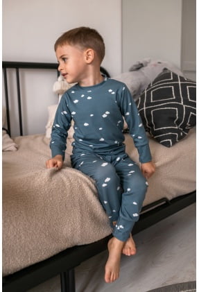 két részes pizsama felhő