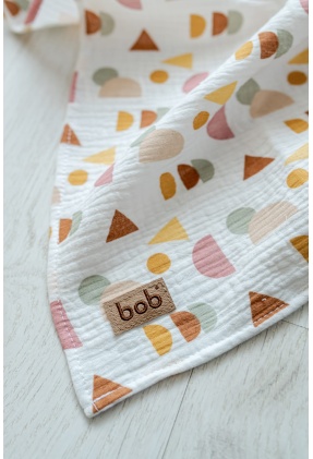 muszlin mintás fehér