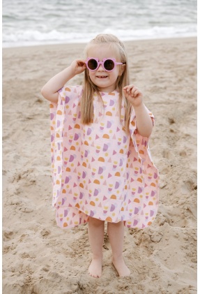 poncsó geometrikus light rose