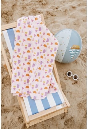 poncsó geometrikus light rose