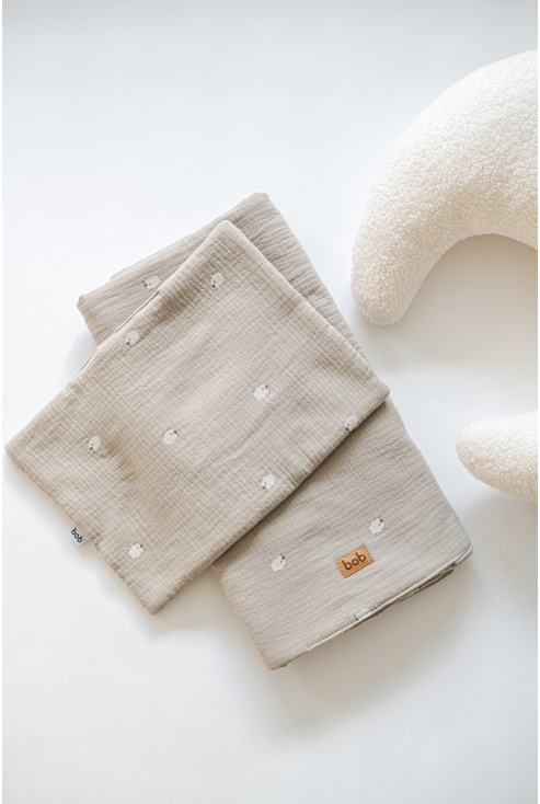 blanket for baby and child sheep