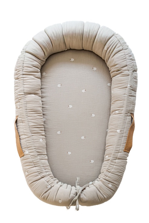 Babafészek muslin sheep sand